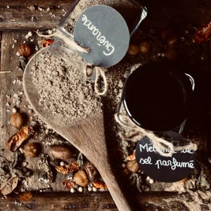 Fleur de sel de Guérande artisanale relevée au piment oiseau